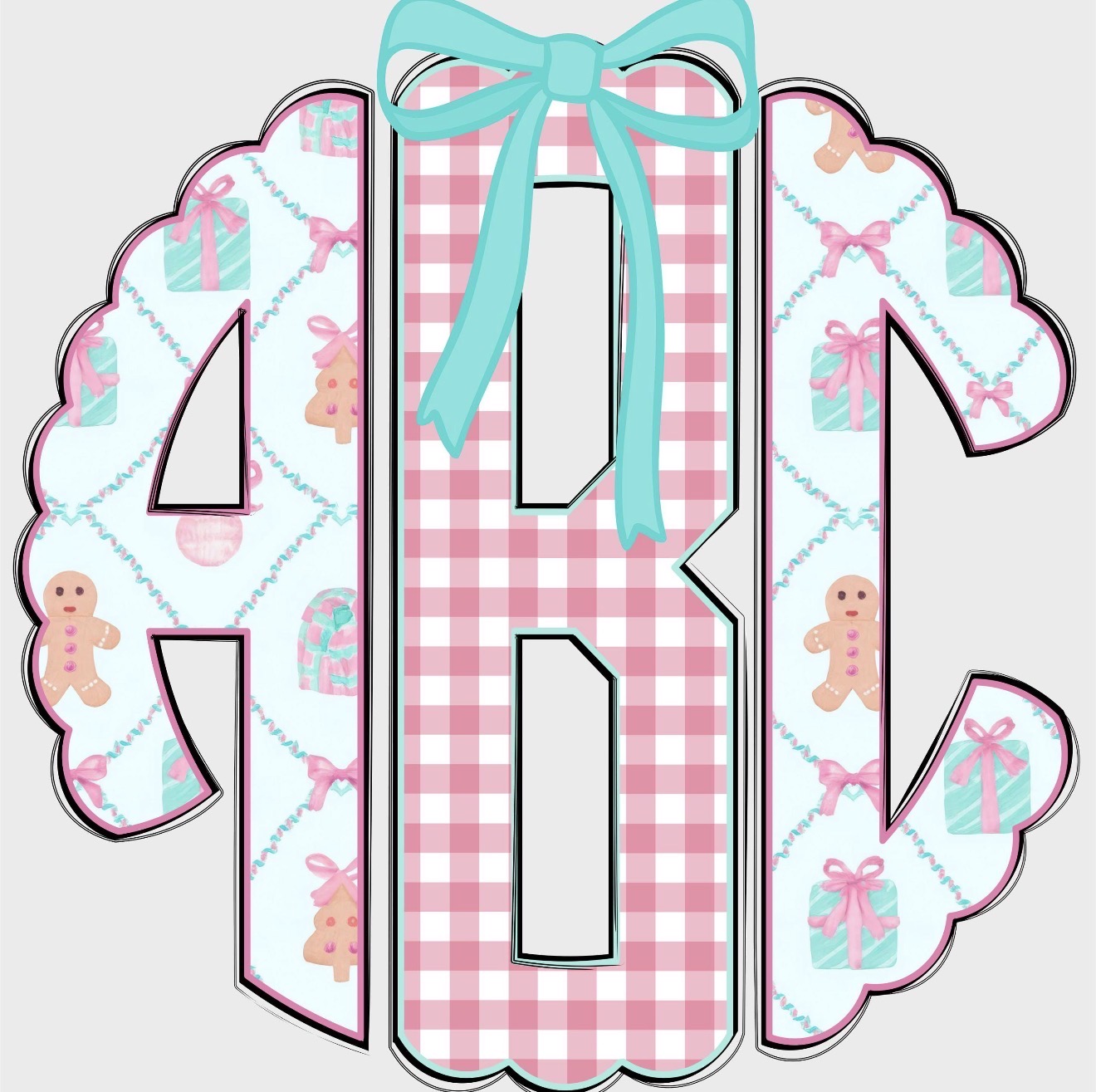 Festive Monogram 