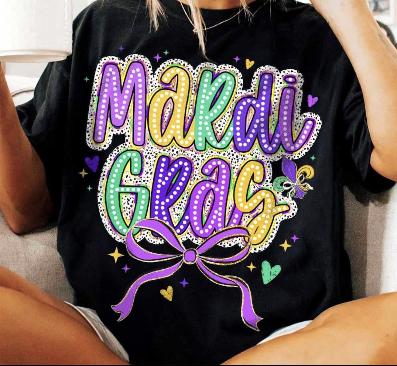 Mardi Gras Graphic T-Shirt
