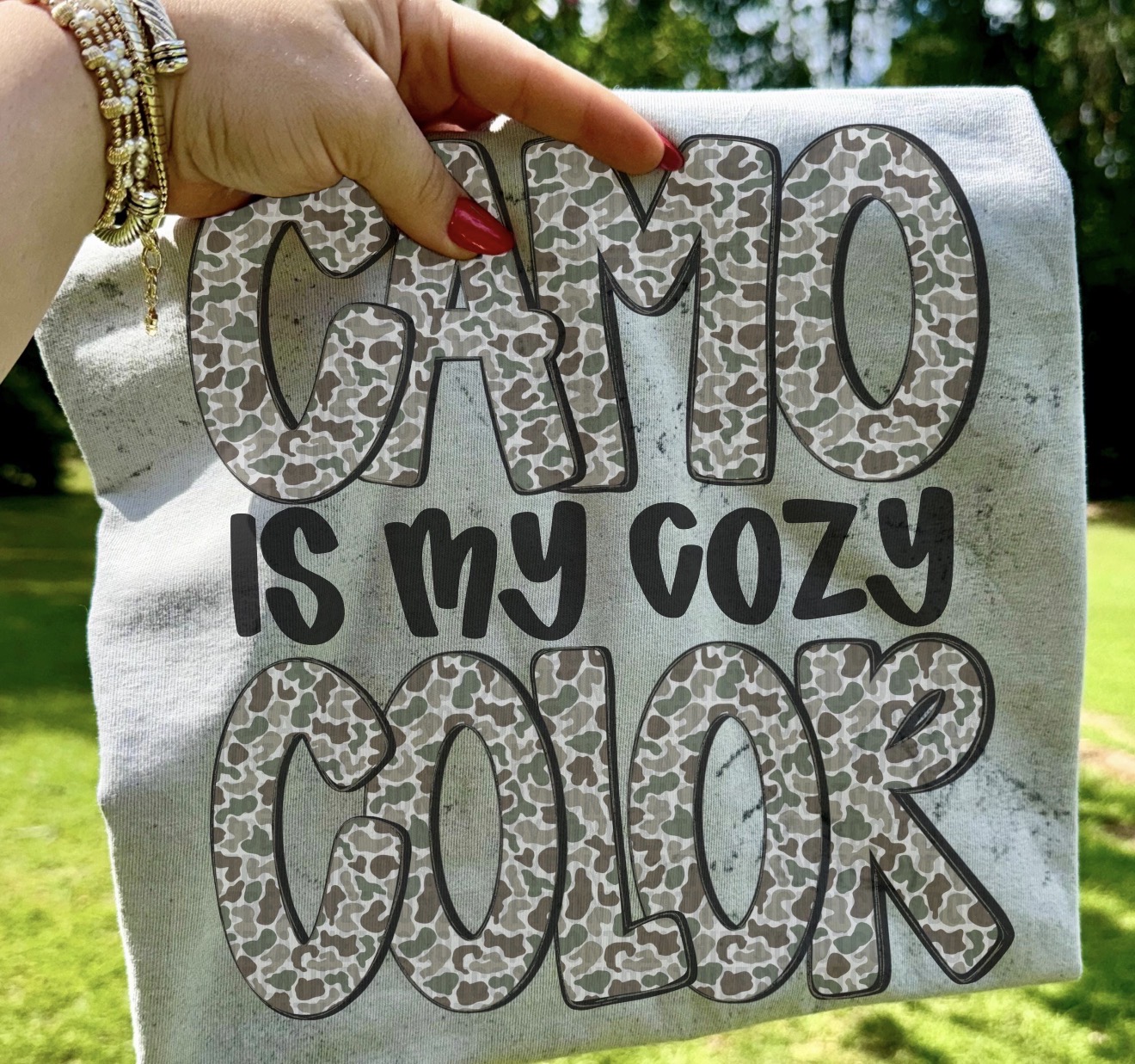 Camo Is My Cozy Color T-Shirt