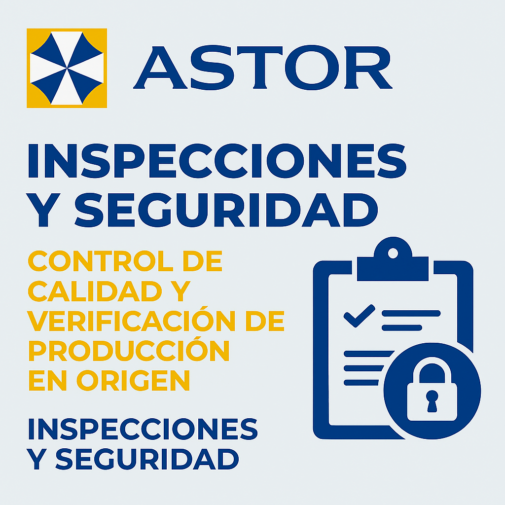 Inspecciones y Seguridad: Control de Calidad y Verificación de Producción en Origen