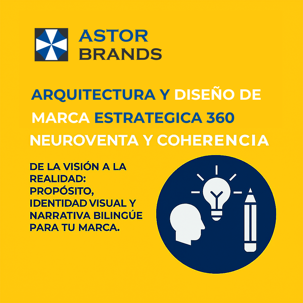 Arquitectura y Diseño de Marca Estratégica 360: Neuroventa y Coherencia