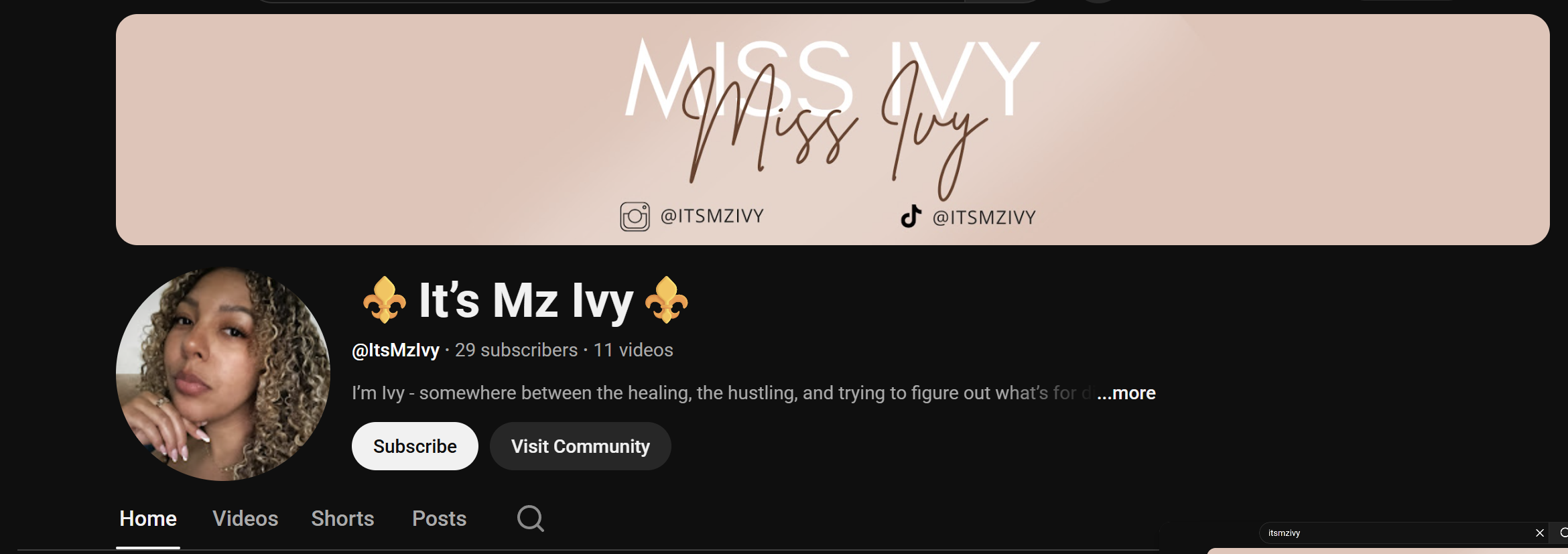 Ivy's Custom Monthly Package