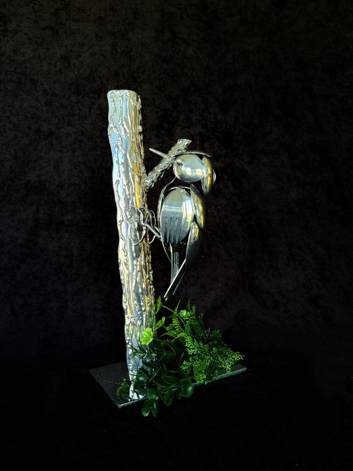 Metal Bird Sculpture