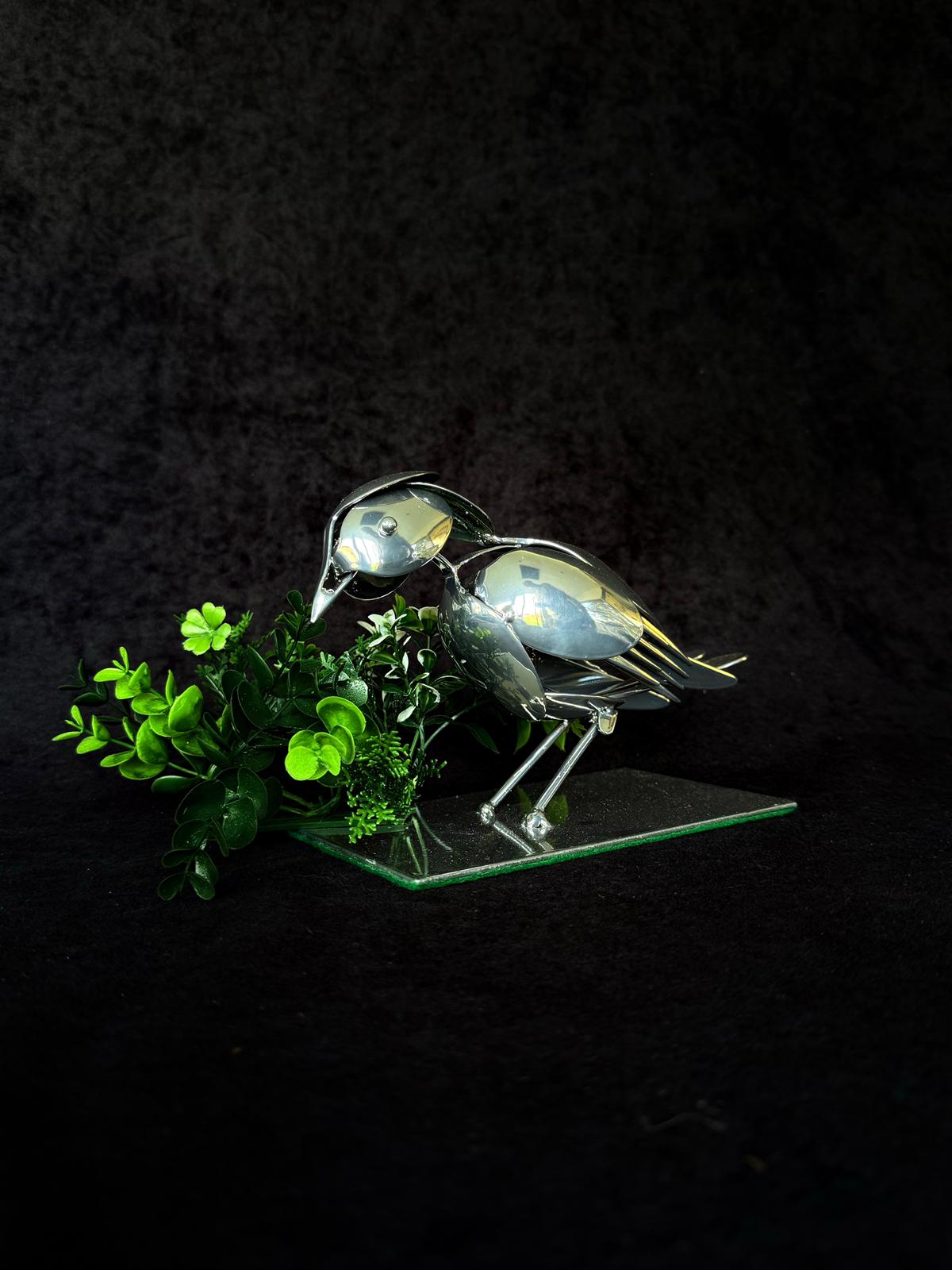 Metal Bird Sculpture