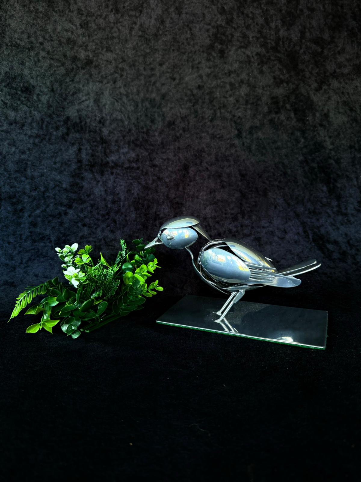 Metal Bird Sculpture