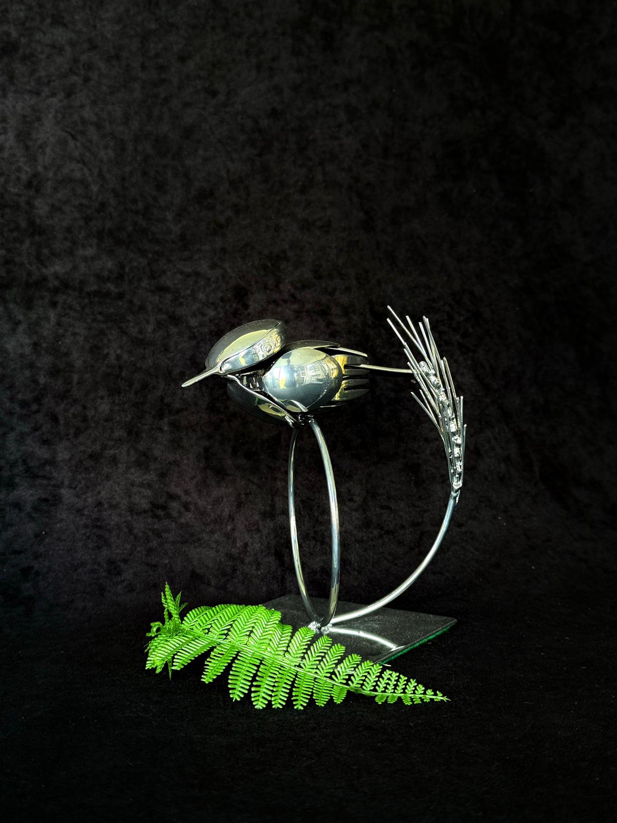 Metal Bird Sculpture