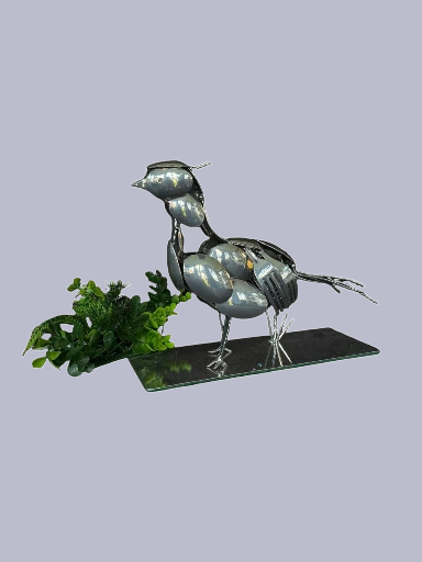Metal Bird Sculpture