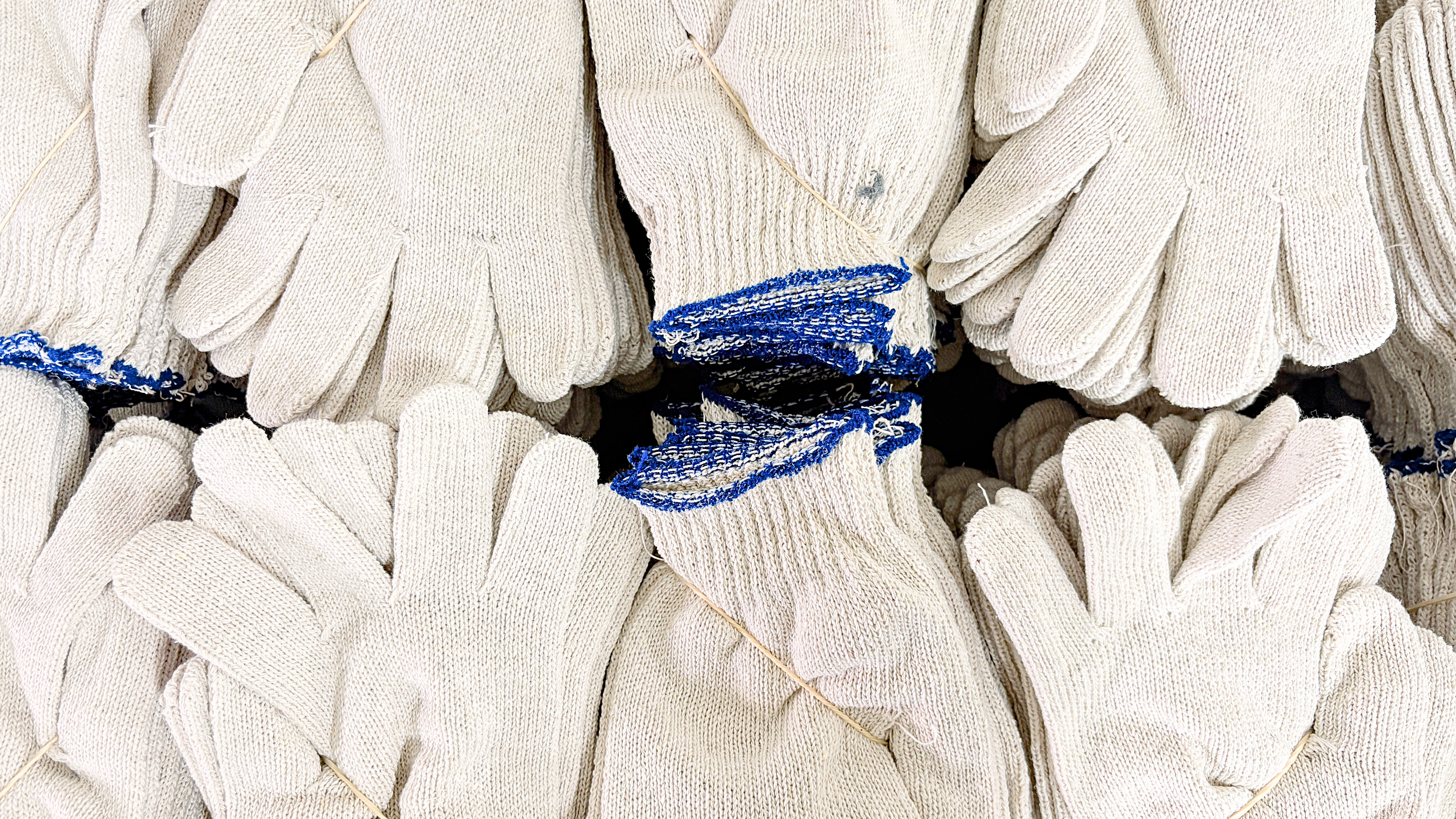 Guantes japoneses crudo para mujer