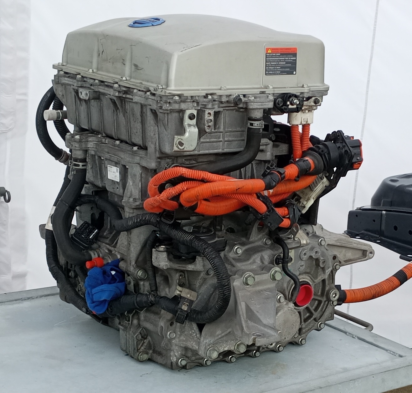 Motor, redutor, Iversor e PDM a Nissan Leaf ZE0 30 kWh