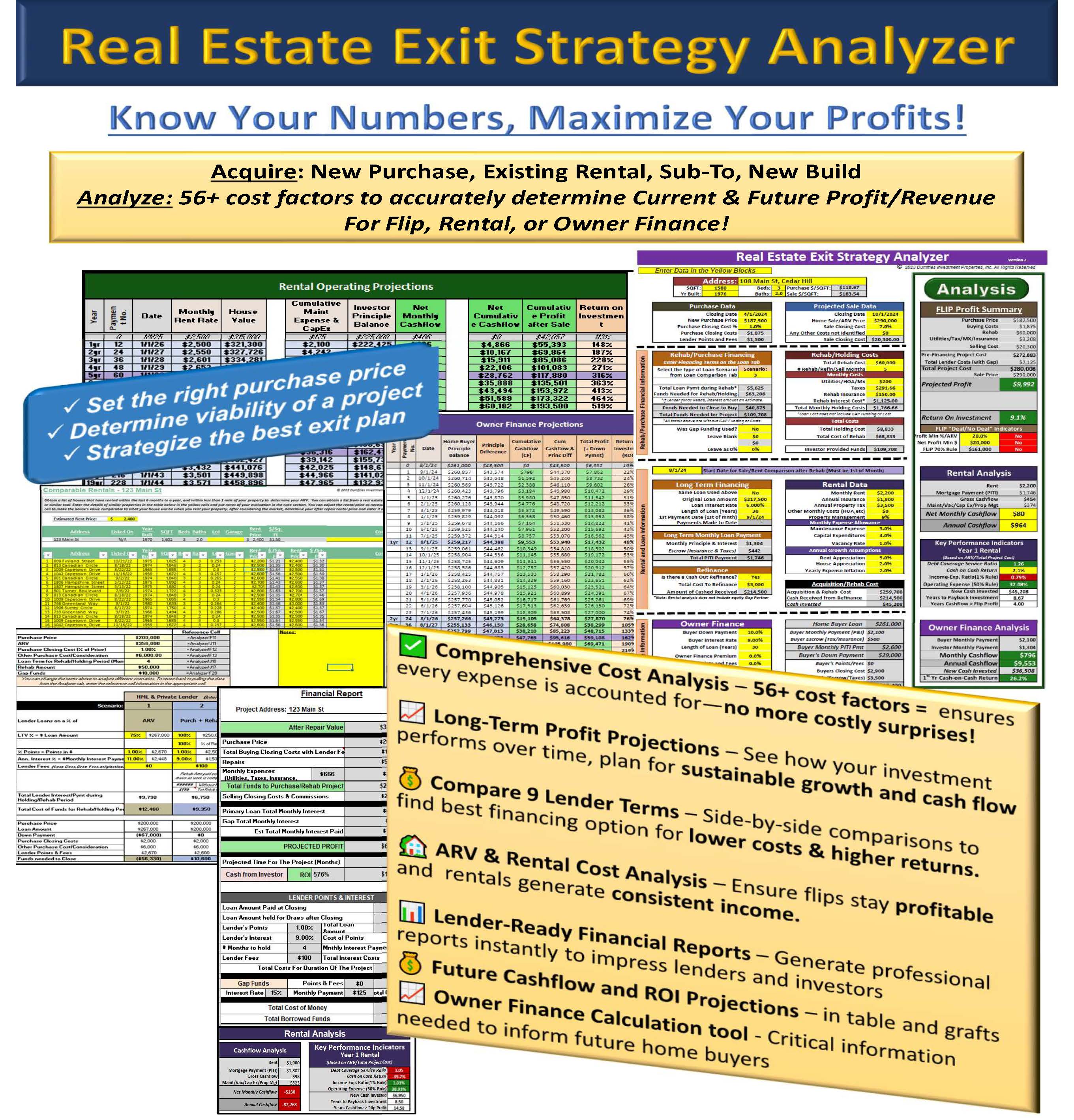 Real Estate Exit Strategy Analyzer
