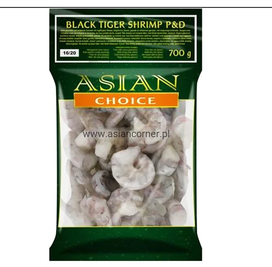 Asian Choice Black Tiger Krewetka 16/20 1Kg