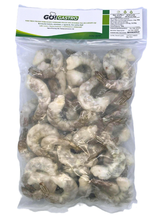 Krewetki PDTO 16/20 1kg