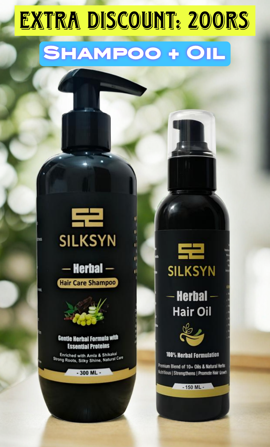 SILKSYN Herbal Hair Care Kit