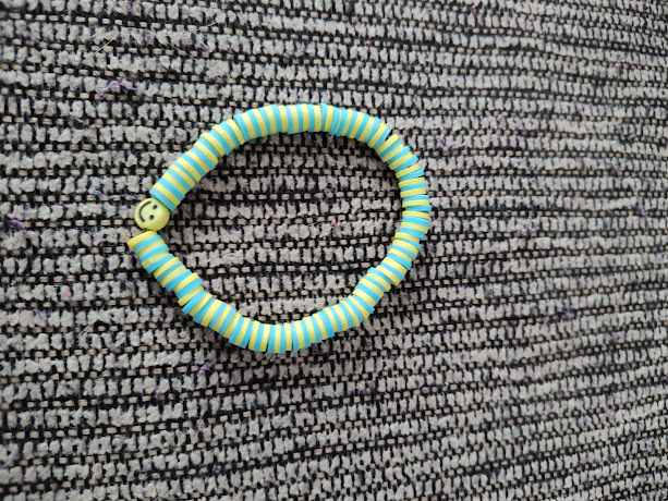 Colorful Beaded Smile Bracelets