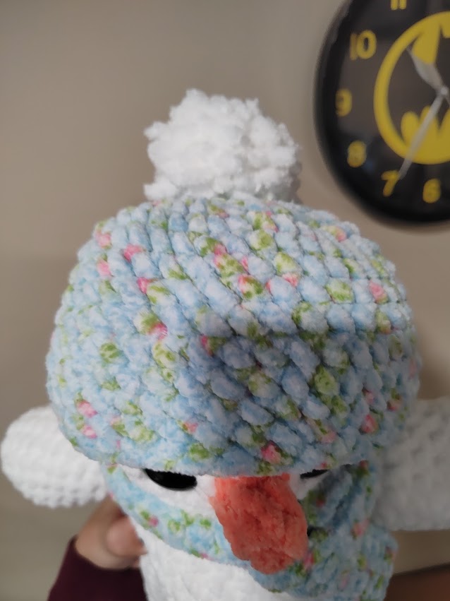 Crochet Samantha the Snowman  