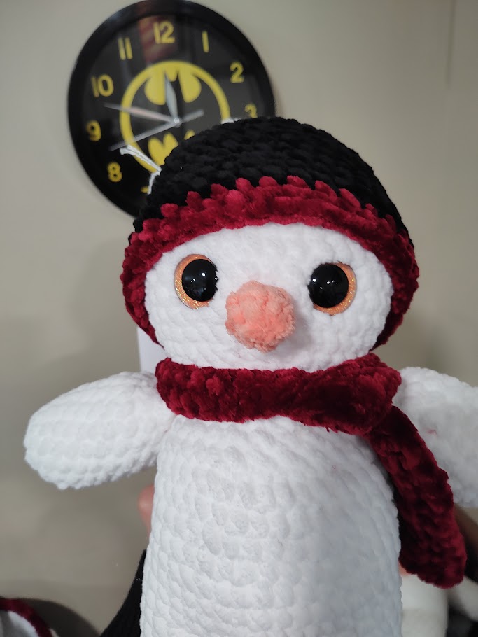 Crochet Sammy the Snowman  