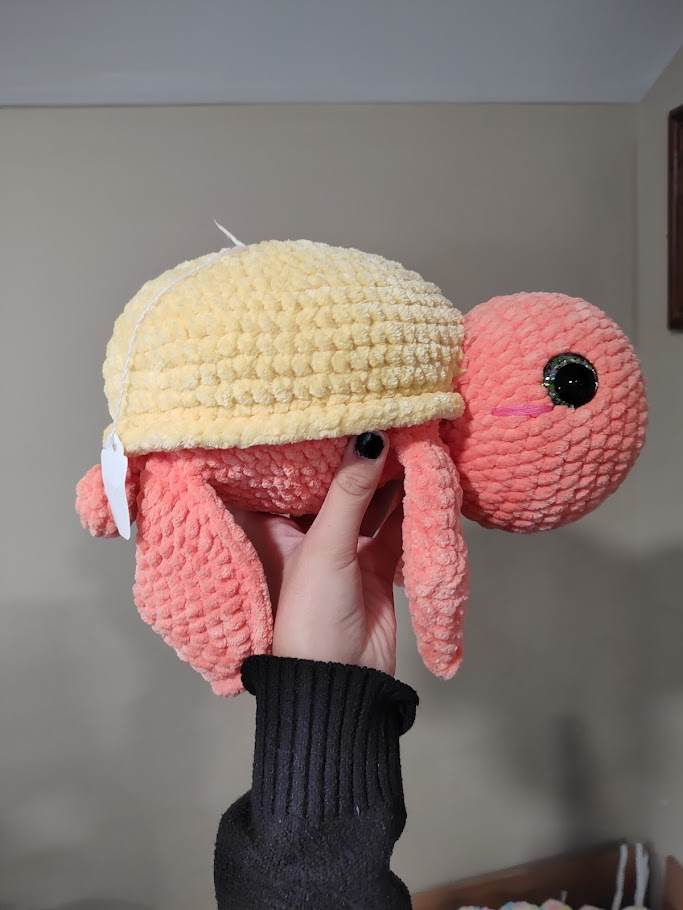 Crochet Large Turtle