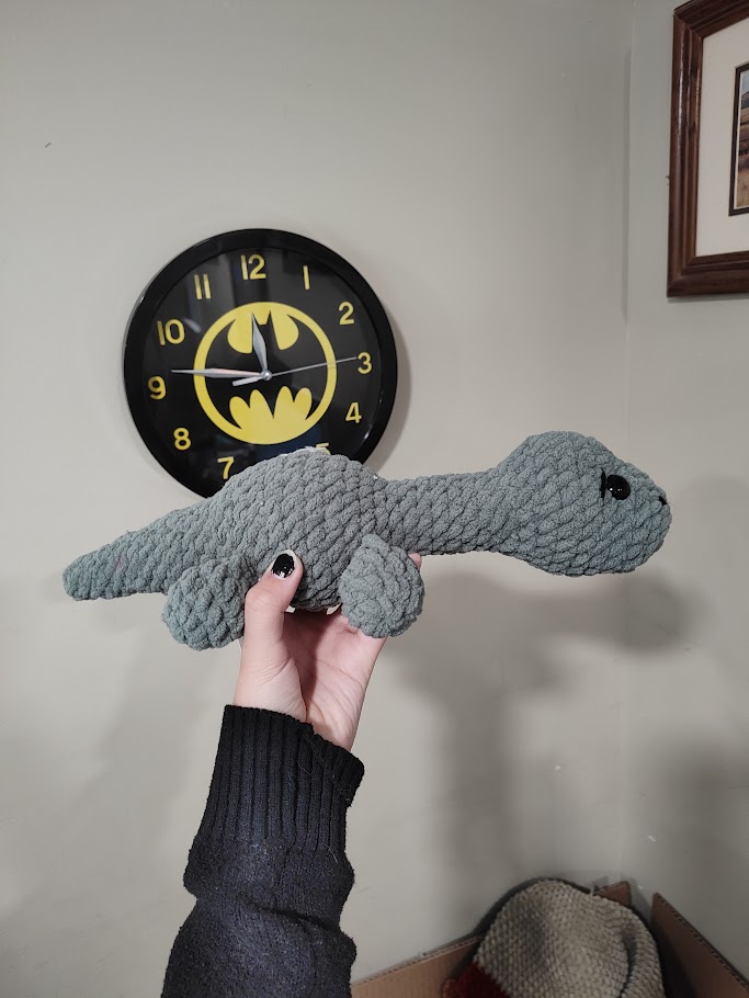 Crochet Brontosaurus