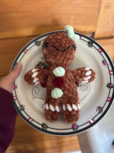 Crochet Gingerbread girl!