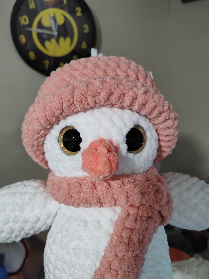 Crochet Samantha the Snowman  