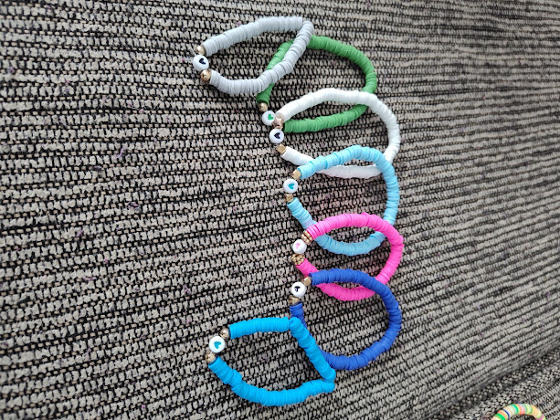 Colorful Beaded Bracelets Set