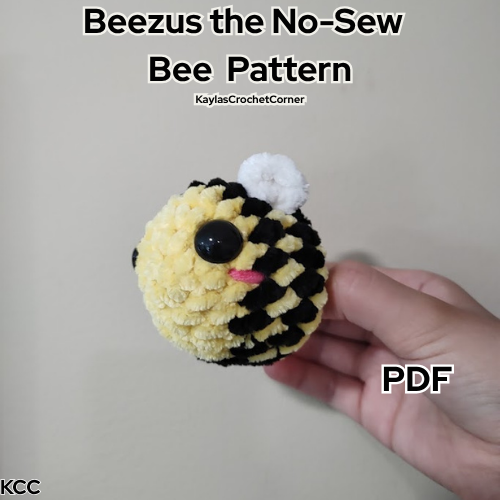 No-Sew Beezus Crochet Pattern PDF