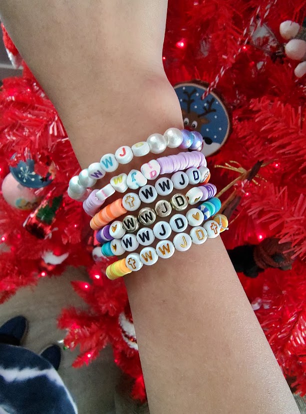 WWJD Beaded Bracelets