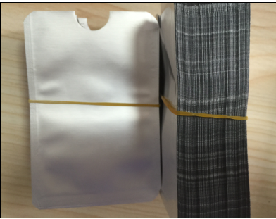 RFID Blocking Card or Passport Sleeve