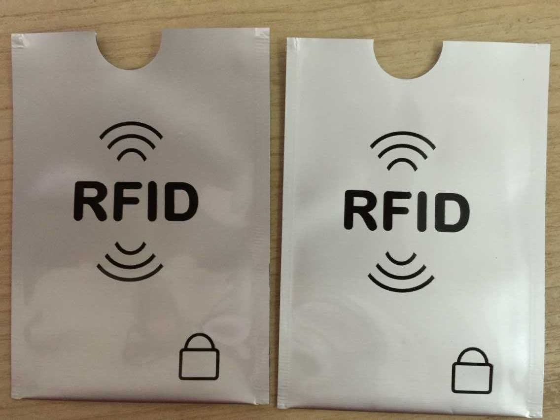 RFID Blocking Card or Passport Sleeve