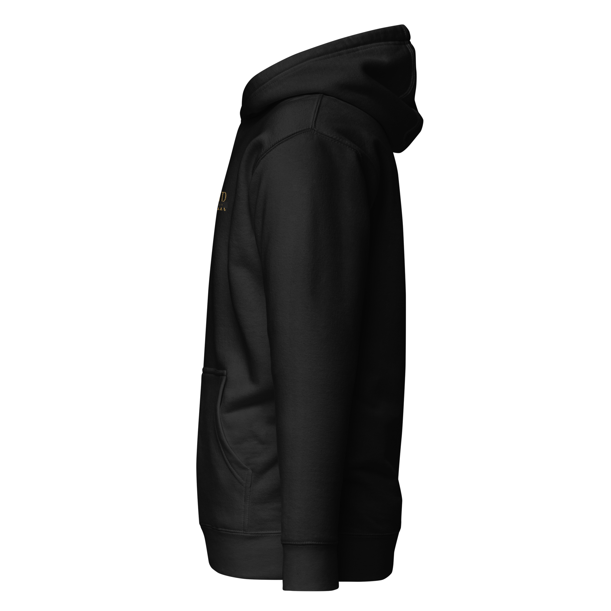 Now I Run Unisex Black Hoodie