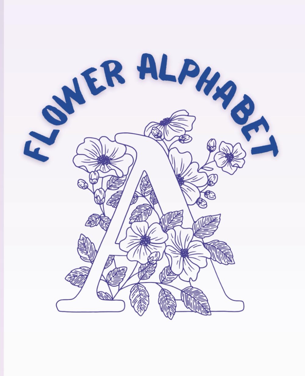 Flower Alphabet Art Print