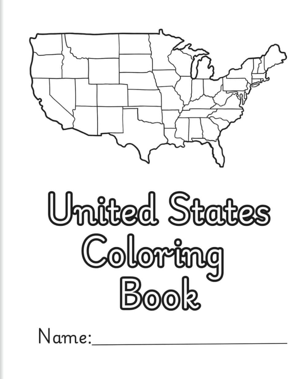 United States Coloring Book