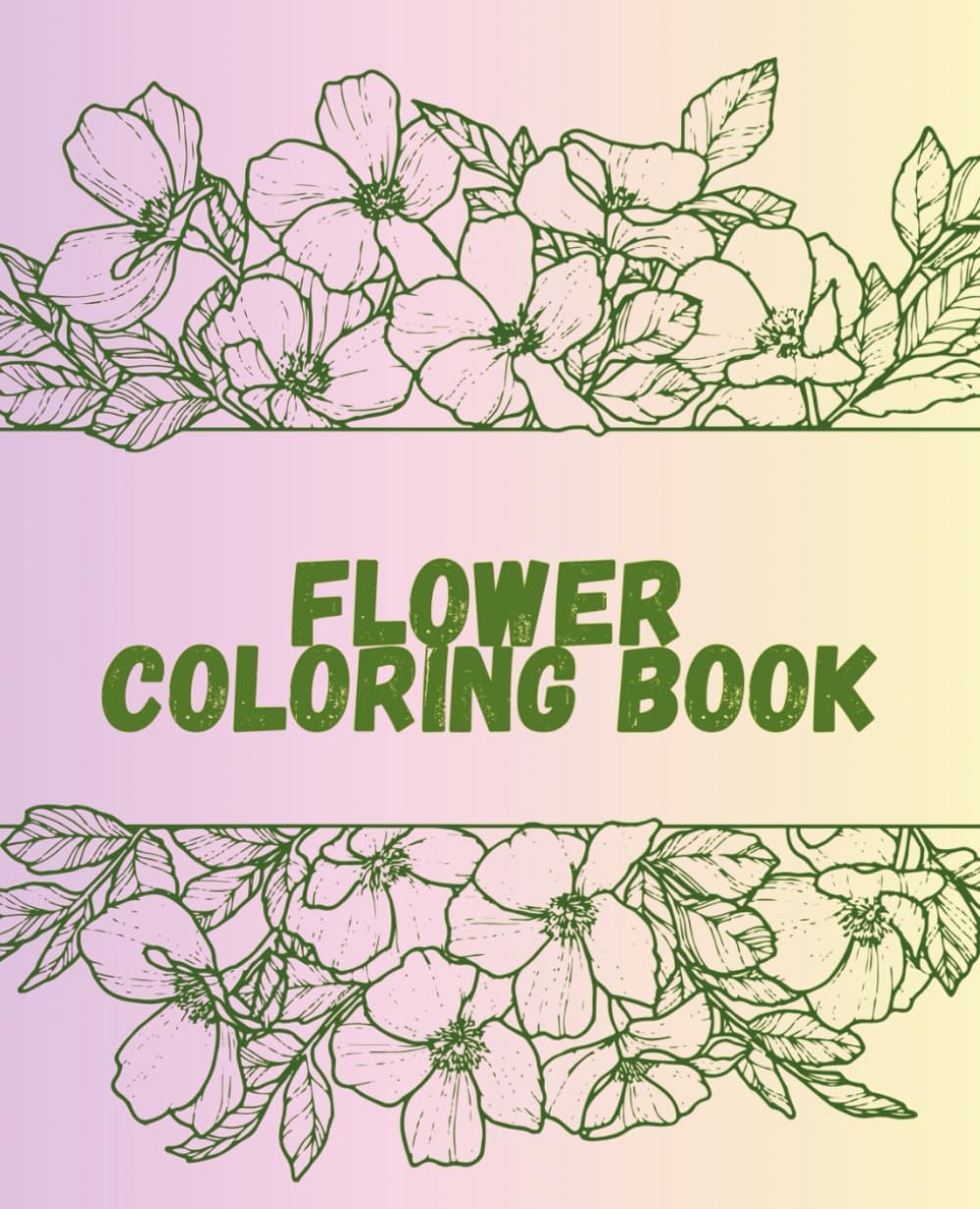 Flower Coloring Book