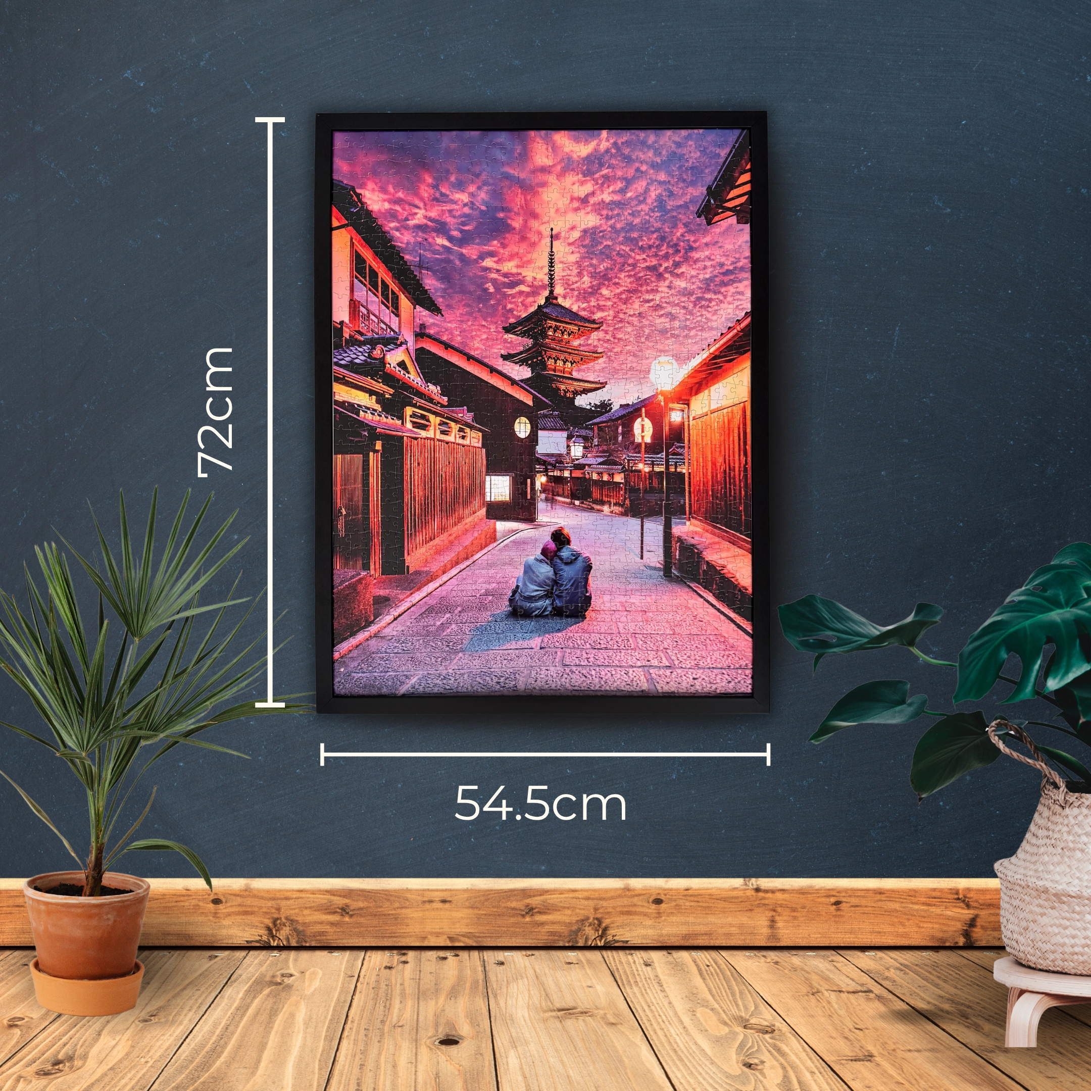 Lost in Kyoto – Luxury 1000 piece Handcrafted Puzzle Wall Art 