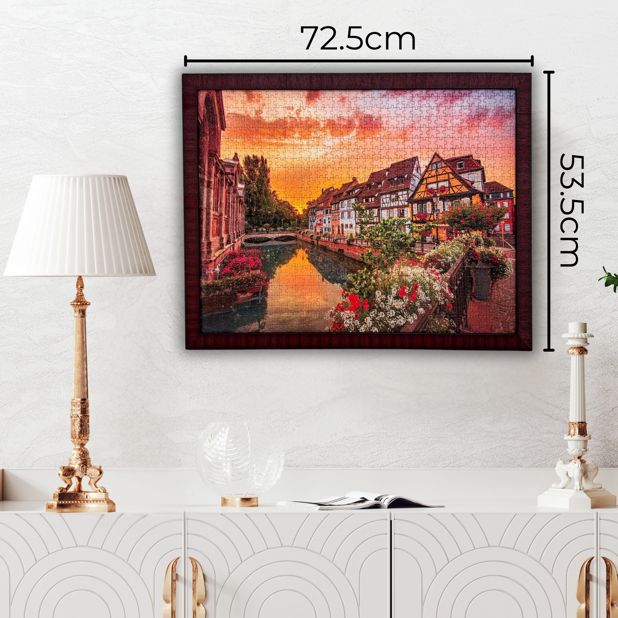 Countryside Dreams – Luxury 1000 piece Handcrafted Puzzle Wall Art 