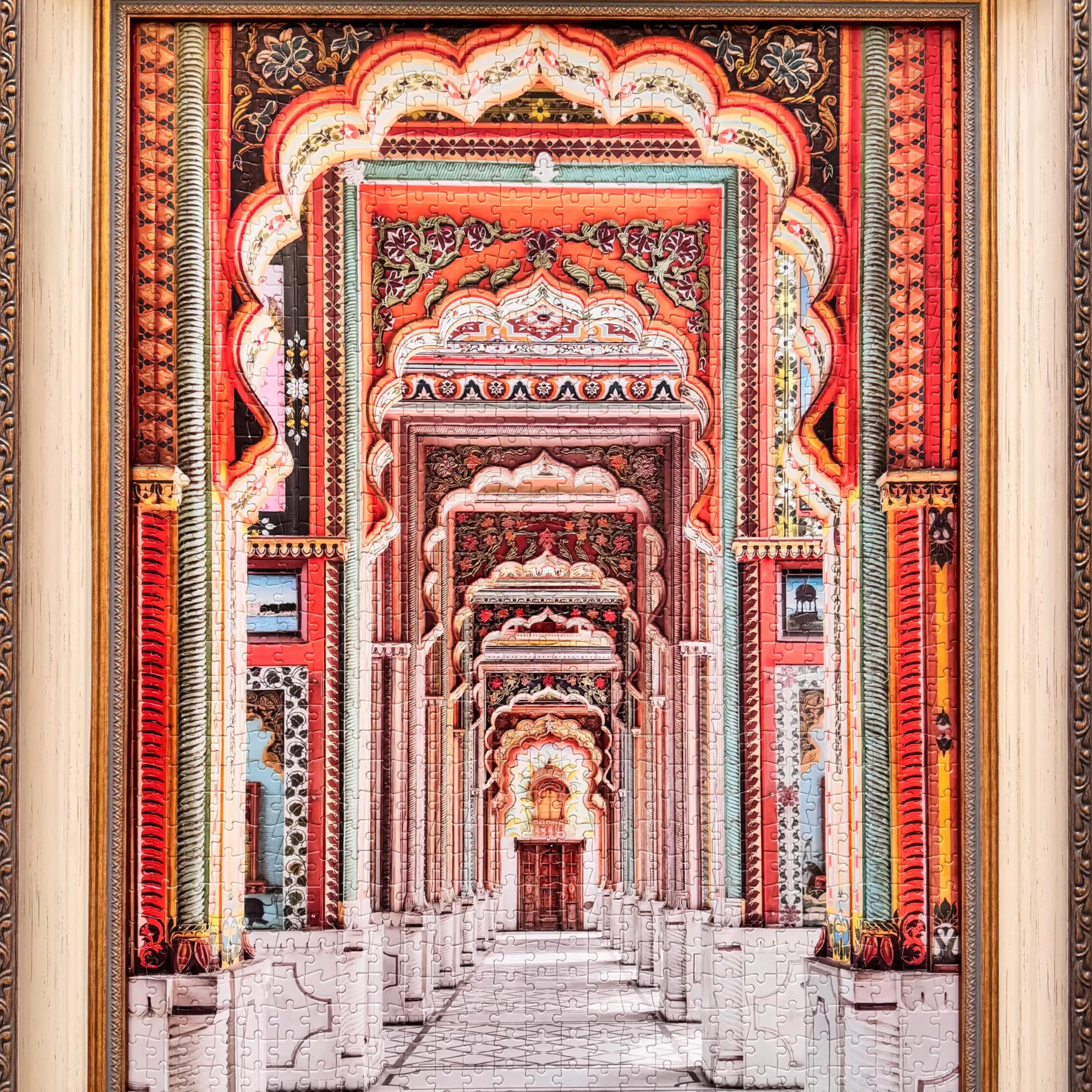 Whispers of Jaipur – Luxury 1000 piece Handcrafted Puzzle Wall Art 