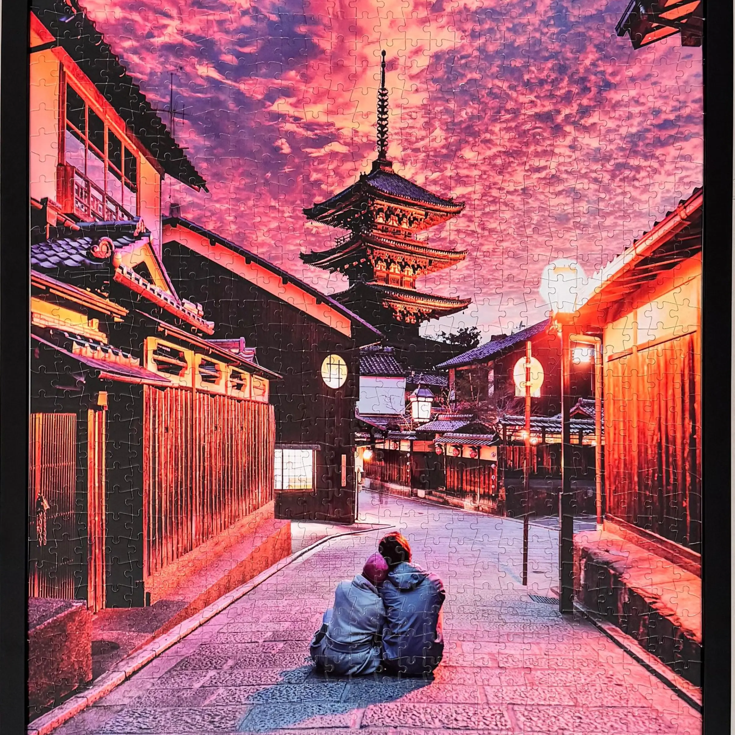 Lost in Kyoto – Luxury 1000 piece Handcrafted Puzzle Wall Art 