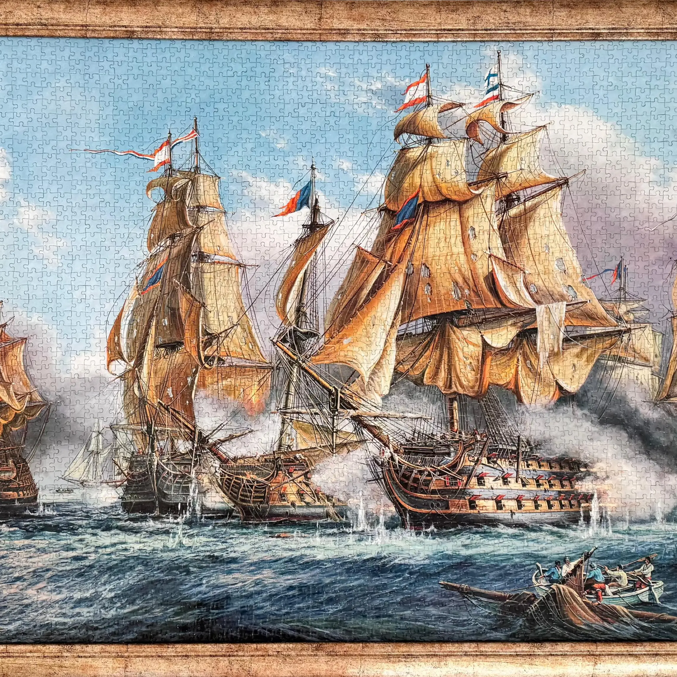 Majestic Ships – Luxury 4000 piece Handcrafted Puzzle Wall Art 