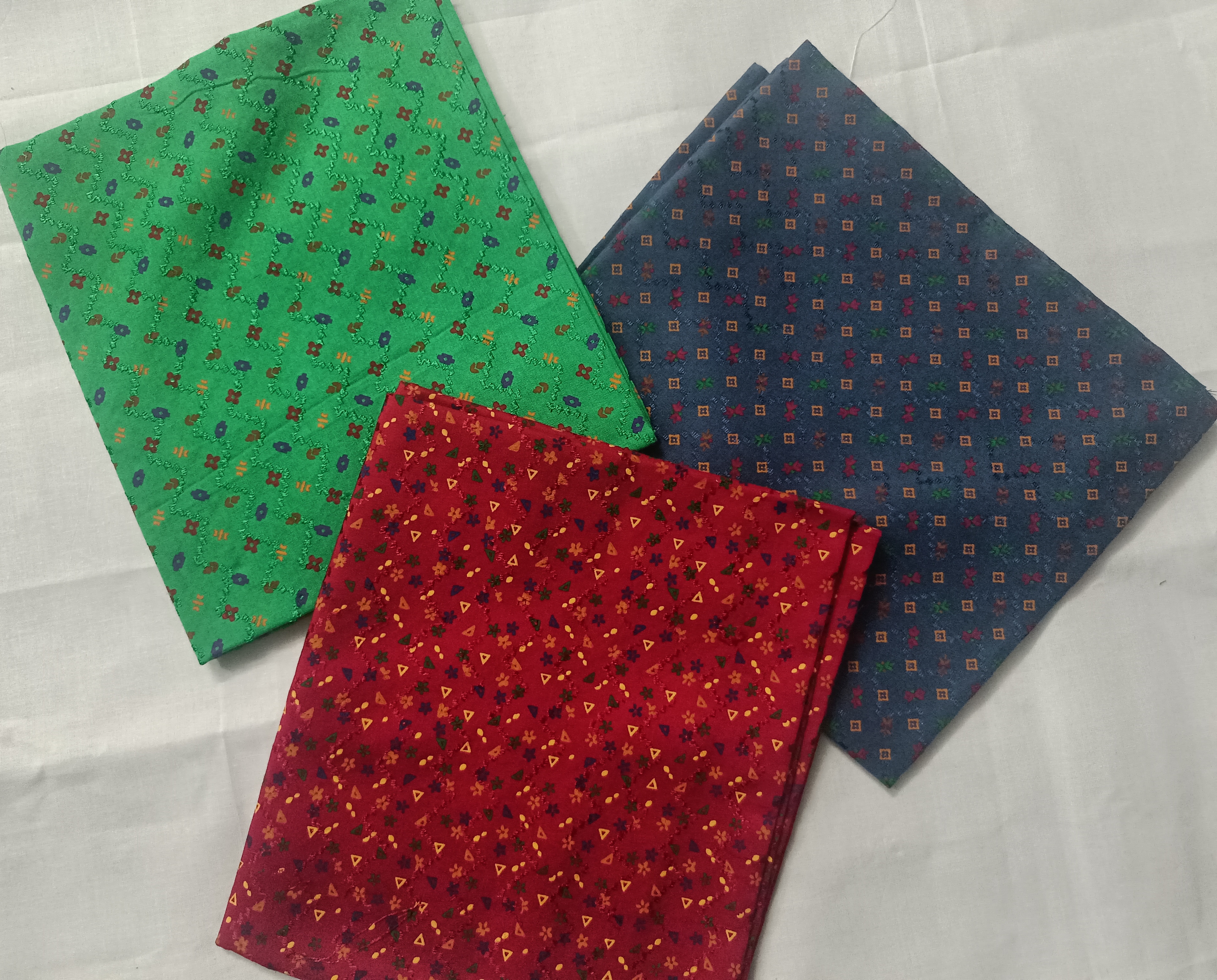 Kalamkari blouse material 