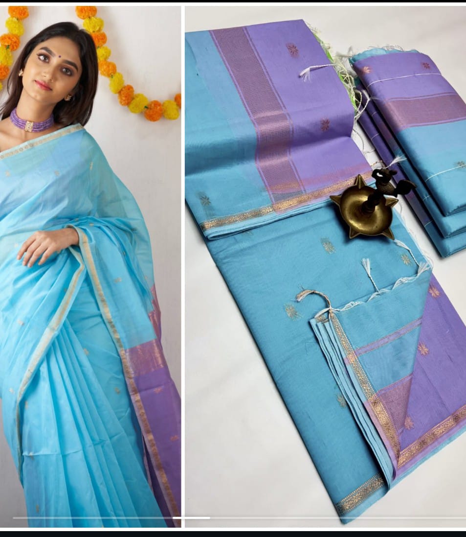 Maheshwari silk cotton sarees