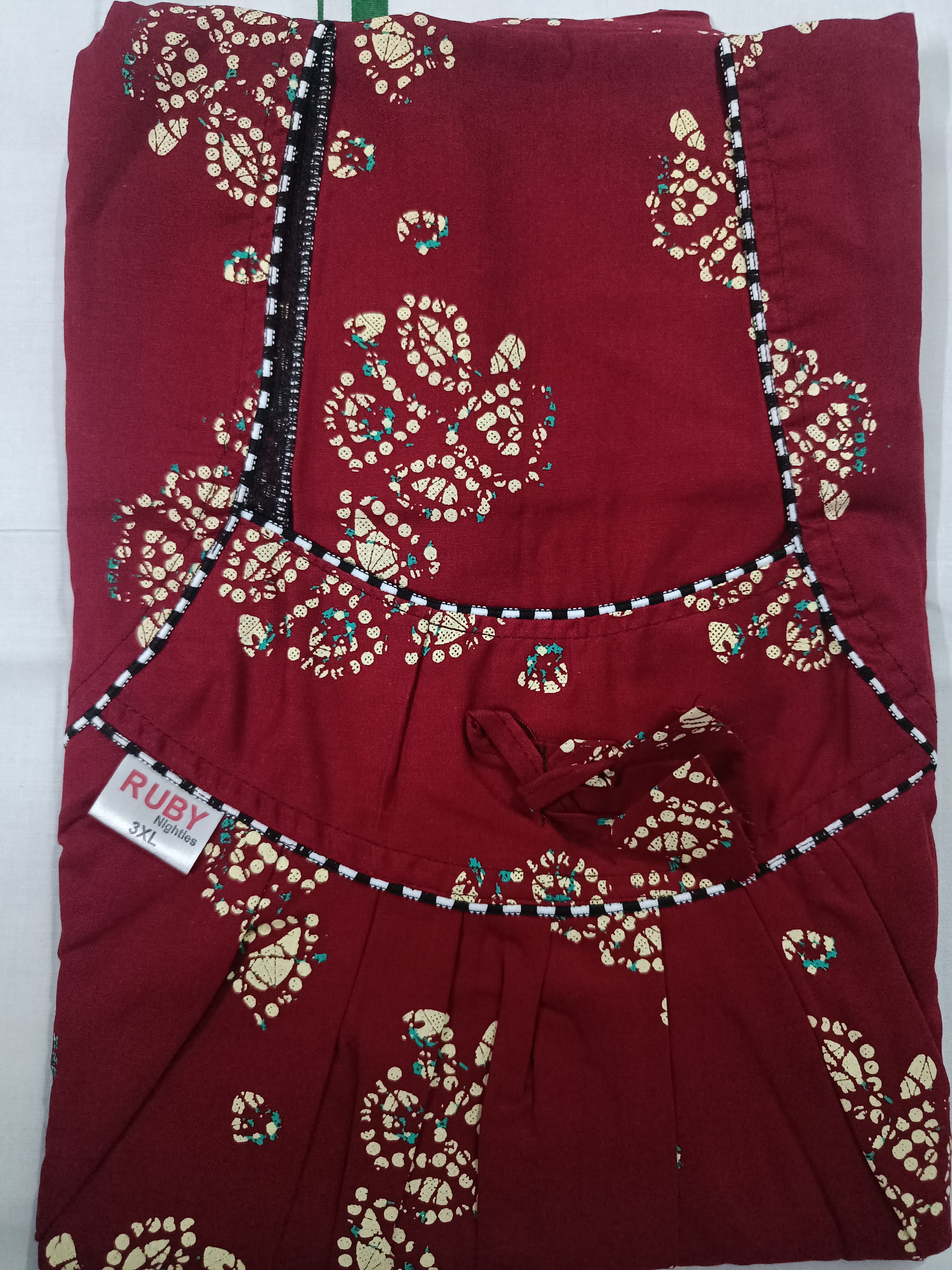 Ruby Women's Printed Cotton Nighty