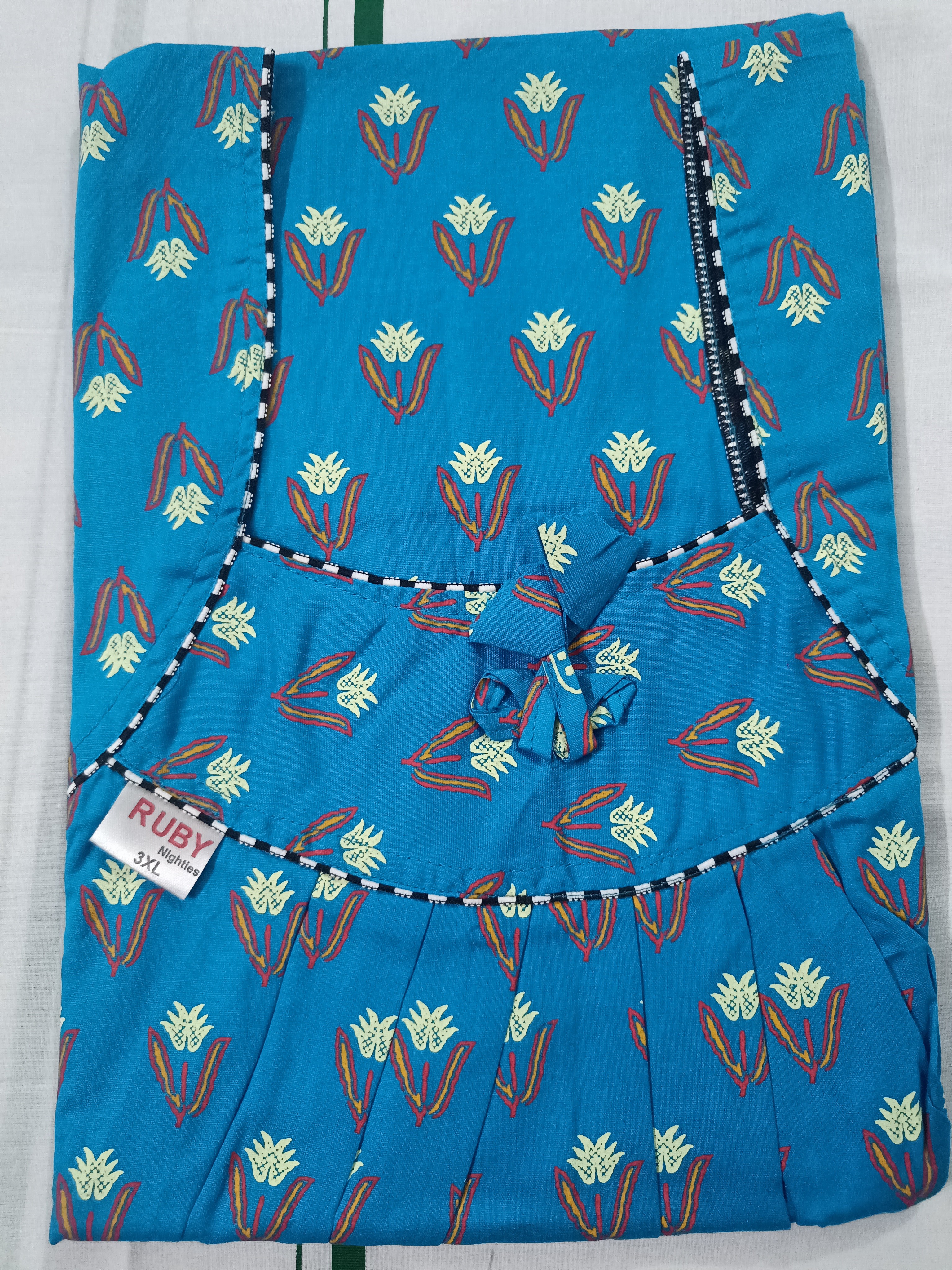 Ruby Women's Printed Cotton Nighty