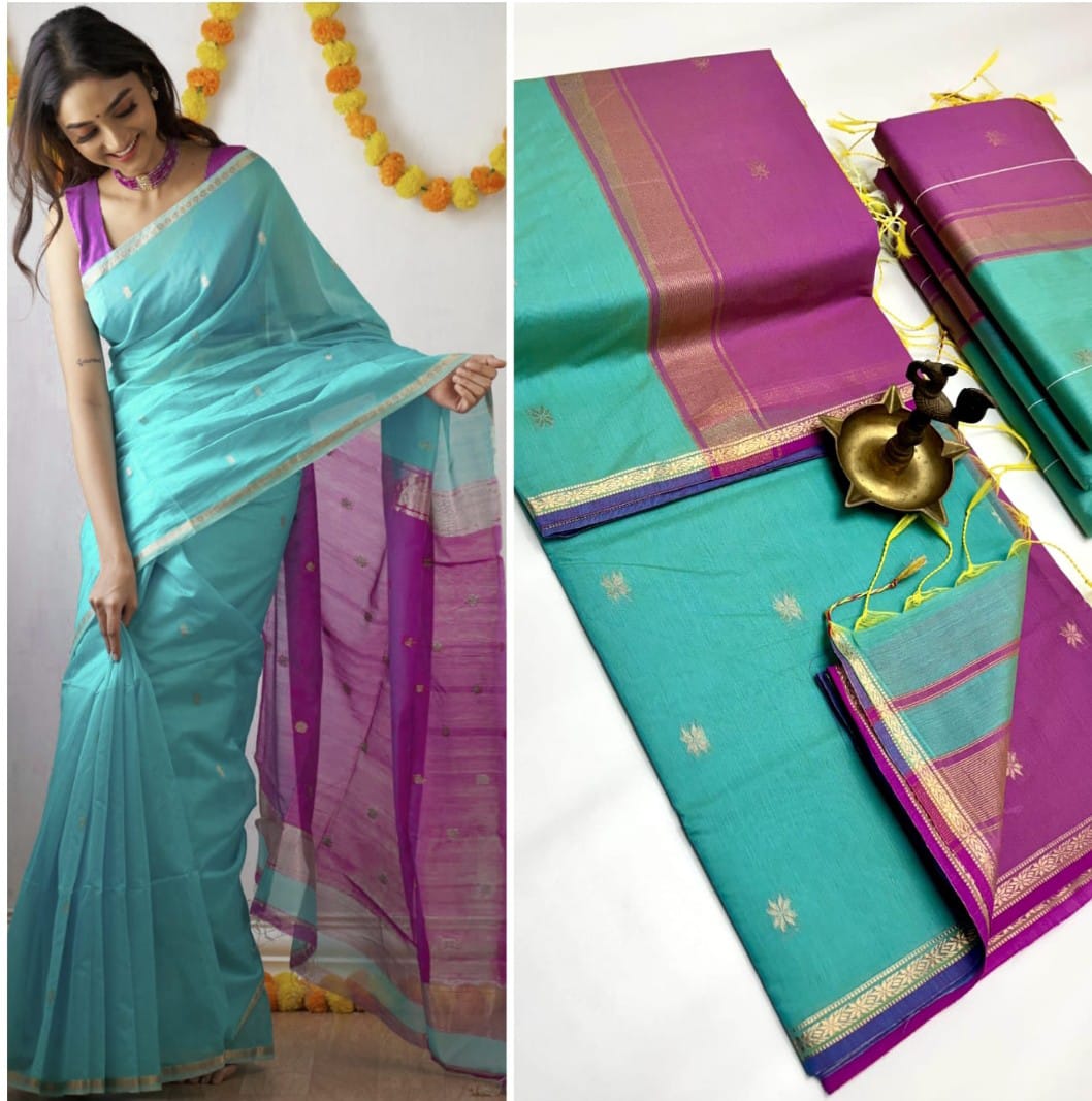 Maheshwari silk cotton sarees