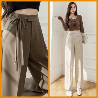 High Waist Wide-Leg Trousers