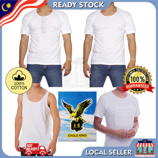 Men's White Cotton T-Shirt