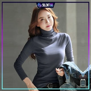 Women's Long Sleeve Turtleneck Shirt