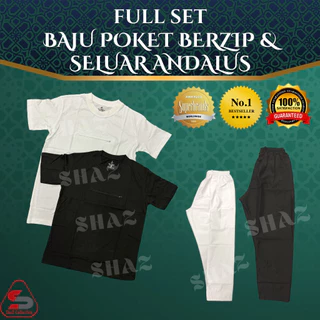 Full Set Zip Pocket Shirt and Andalus Pants