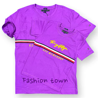 Matching Purple T-Shirt Set