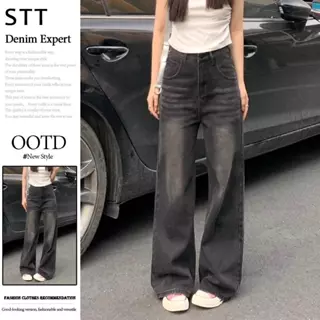 High Waist Wide Leg Jeans