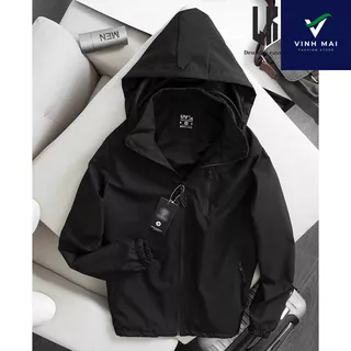 Black Hooded Jacket